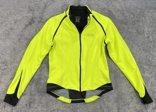 Gore Bike Wear Medium Jacket Cycling Zip Off Sleeves Back Pockets Reflective