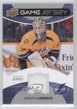 2012-13 Upper Deck Game Jersey Anders Lindback #GJ-AL 0a1