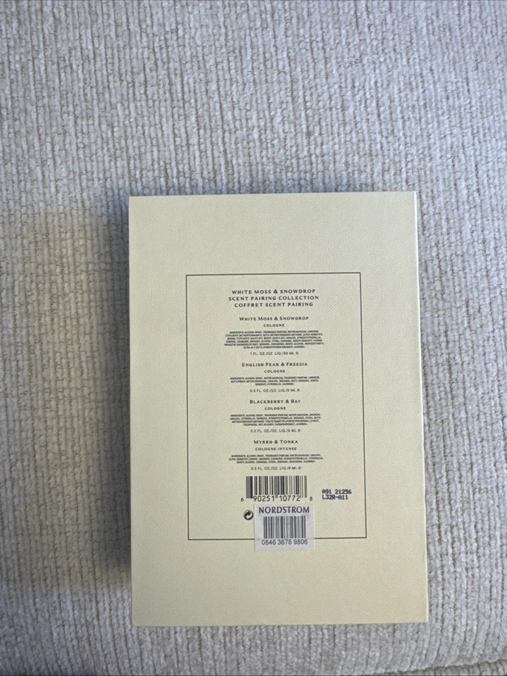 Jo Malone 伦敦白苔藓雪花香味配对系列 4 件套香水套装 — 第 3/3 张图片