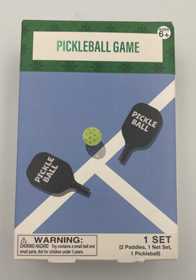 New Festive Voice Pickleball Game Set with 2 Paddles, Net Set, and Pickleball