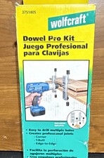 wolfcraft Dowel Pro Kit Dowel Joint Drilling ...