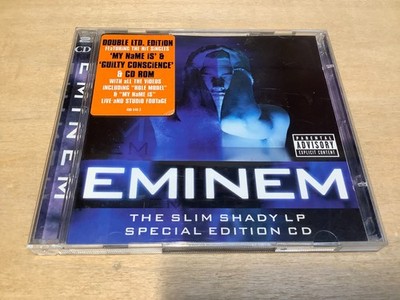 EMINEM - THE SLIM SHADY LP Special Edition 2 CD Set 1999 w/sticker Very Good