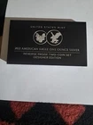 2021 U.S. Mint American Eagle  One Ounce Silver Reverse Proof Two-Coin Set