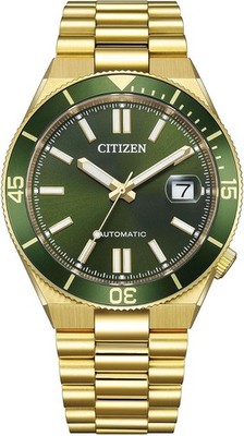 CITIZEN NJ0232-53X TSUYOSA Green Automatic Sapphire Men's Watch