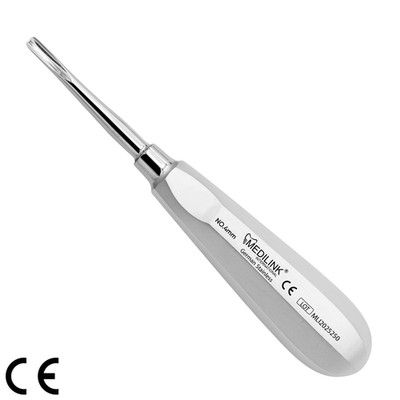 Dental Elevators 4MM  | Premium Stainless Steel Tooth Extraction