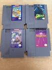 4 Game Lot NES Nintendo Duck Tales, Godzilla, Little Nemo Dream Master, Magician