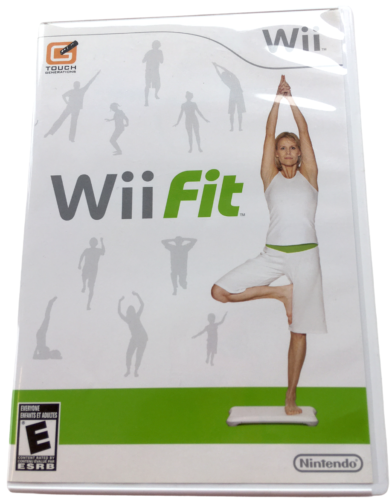 Perjudicial Aparentemente fiabilidad Wii Fit Nintendo Wii Game Disc Case Exercise Workout Yoga Tested  45496901073 | eBay