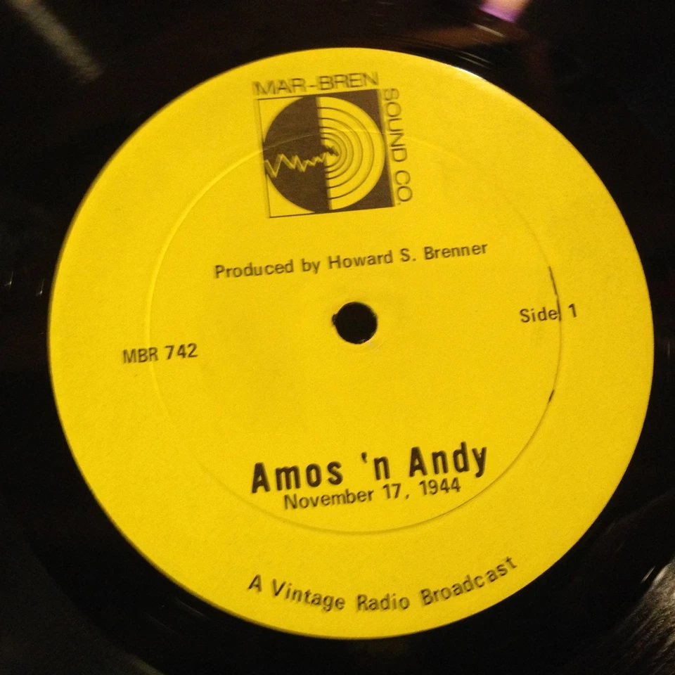 [RADIO/SPOKEN WORD]~NM LP~AMOS 'N ANDY~Vintage Radio Broadcasts~[04/1944~11/1949 - Image 3 of 4