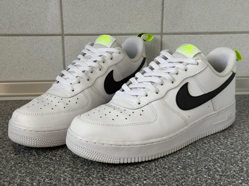 NIKE AIR FORCE 1 LOW ´07 WHITE/BLACK-VOLT DZ4510-100 2022 US 11.5 EUR 45.5