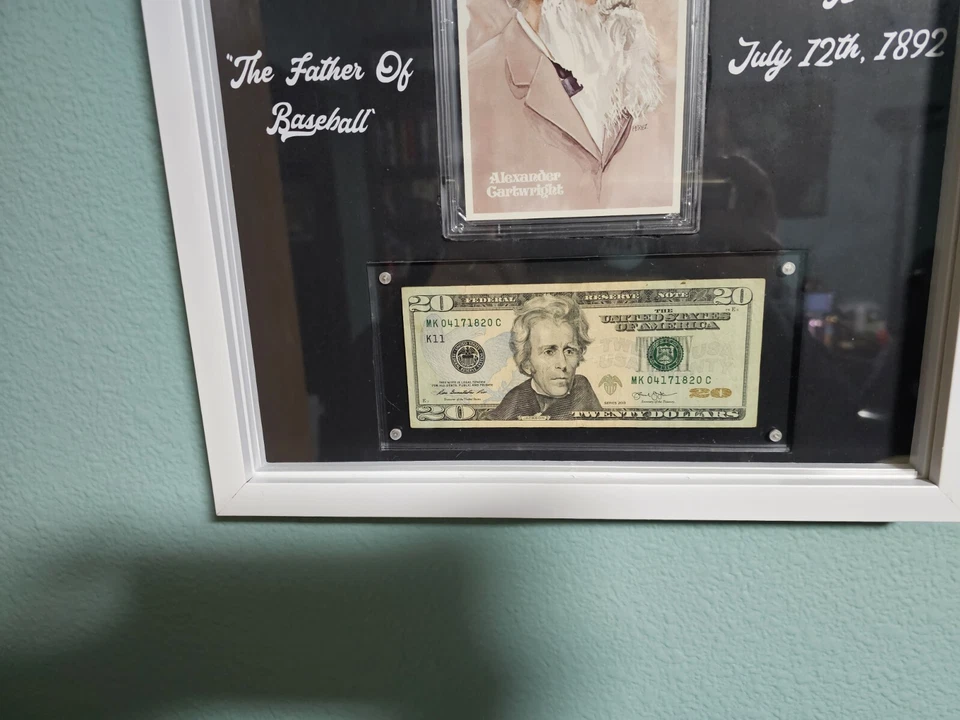 Unique Alexander Cartwright PSA 10 And Fancy Serial Number Birthday Note $20 - Image 2 of 3