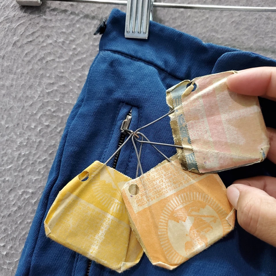 Pantalones de esquí vintage Bogner Elastiss para mujer ropa deportiva 30 azules mezcla de lana LEER Foto 2 de 4