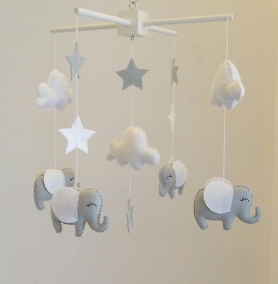 elephant baby mobile