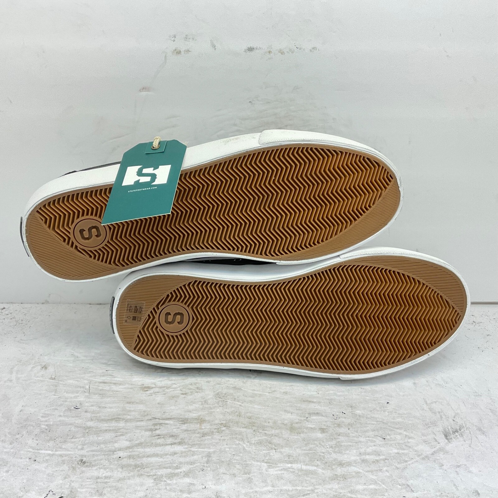 SAOLA Sneakers da skate State uomo taglio basso Madison FTWST10602 nere taglia 12M