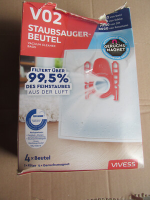 Marken Staubsaugerbeutel VO2 / 4 Beutel / ContPal5aK2Nr4