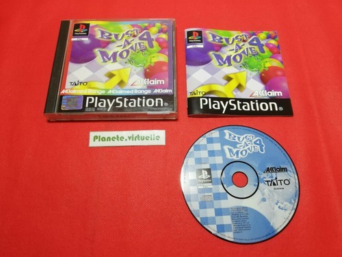 Jeu PS1 Bust-A-Move Platinum PAL - Bon état, Testé Et Fonctionnel