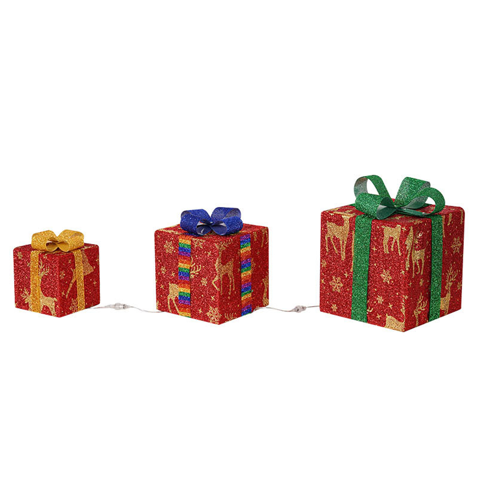 Christmas Decorations for Sale Bow Design Gift Box Festive Home Outdoor