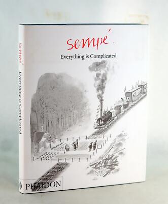 Jean-Jacques Sempe 1st Ed 2006 Everything is Complicated Francophile Comics HCDJ