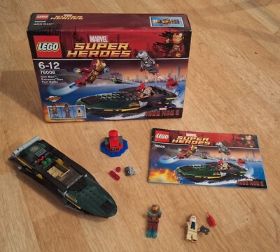 LEGO 76006 Marvel Super Heroes * Iron Man 3 * Extremis Speedboot Einsatz * TOP