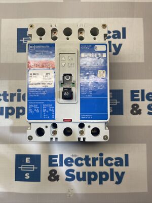 FDC3080 EATON 3p 600v 80a 100k Series C FDC Cutler Hammer Circuit Breaker  NEW