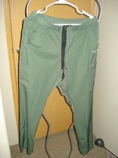 New Carhartt Force C55106 Modern Fit Twill Straight Leg Pants olive sz small