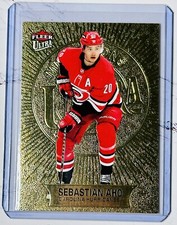 2021-22 Upper Deck Fleer Ultra Sebastian Aho Gold Medallion /200 M-21 Hurricaney
