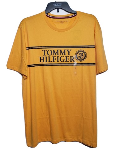 NWT Men's Tommy Hilfiger Short-Sleeve Tee Logo T-Shirt Retail $39.50