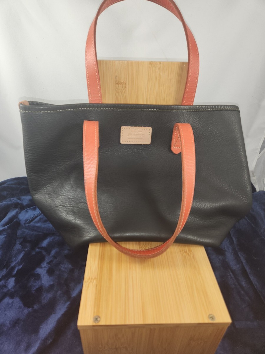 【MADE IN USA】 J.W.HULME CO. Boston Bag J.W. Hulme Co. DCH Made in USA All Leather Tote - Retired Retail