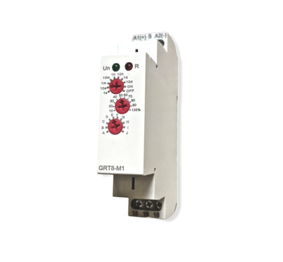 Multi-Function Timer On Off , Multi-volt- timer relay 12VAC/DC- 230VAC