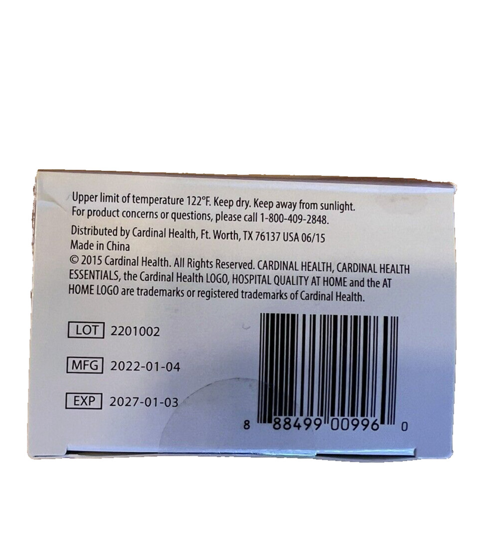 CARDINAL HEALTH ESSENTIALS™ Twist and Cap Lancets 28G Purple 100 COUNT Sealed