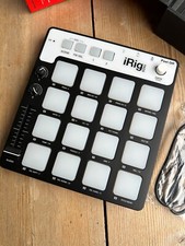 IK Multimedia iRig Pads Portable Universal MIDI Groove Controller in Box