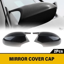 M3 Style Carbon Fiber Side Mirror Cover Cap For BMW E81 E82 E88 E87 PRE-LCI 2Pcs