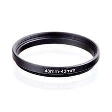 43mm to 43mm 43-43mm 43mm-43mm Extending Filter Ring Adapter for Camera Accessor