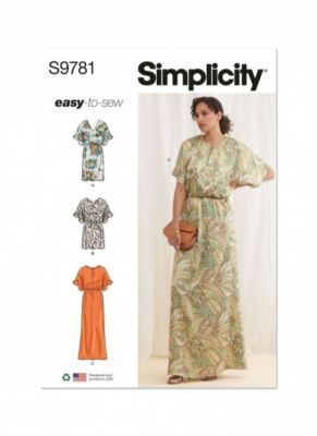 Simplicity Papier Schnittmuster 9781 Kleider