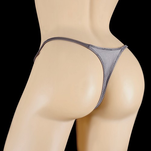 Men Satin Glitter Underwear G-String Briefs Panties Pouch Stretch Thong Lingerie - Picture 13 of 50