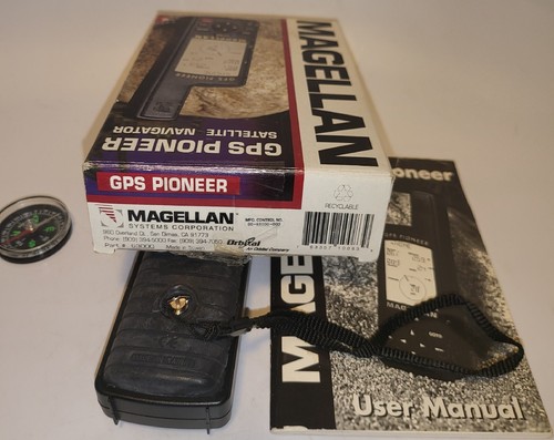 MAGELLAN GPS PIONEER SATELLITE NAVIGATOR HANDHELD TAIWAN - FOR PARTS NOT WORKING - Picture 6 of 7