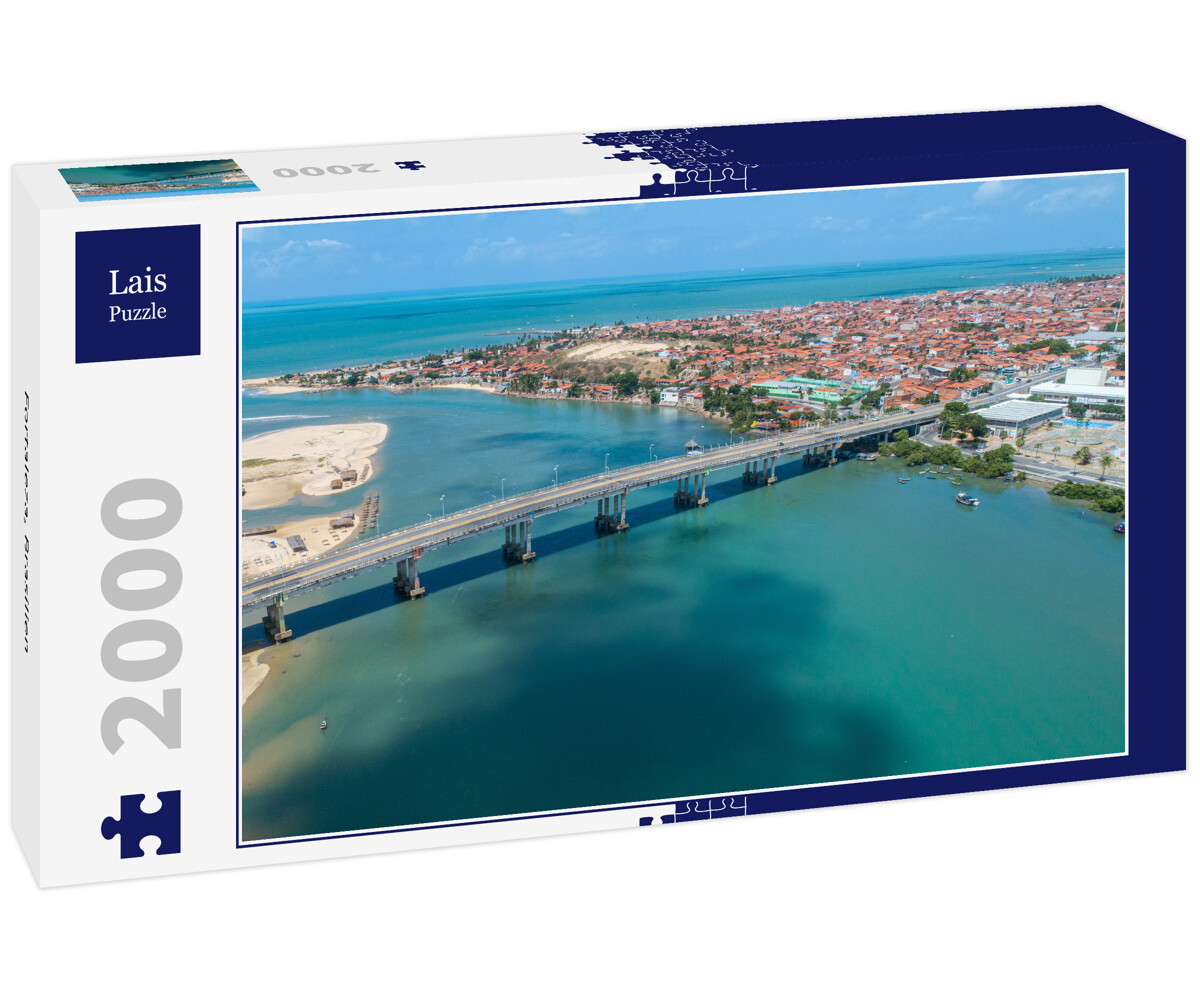 Lais Puzzle 'Fortaleza, Brasilien' – 2000 Teile, Motiv José Martins Rodrigues-Brücke