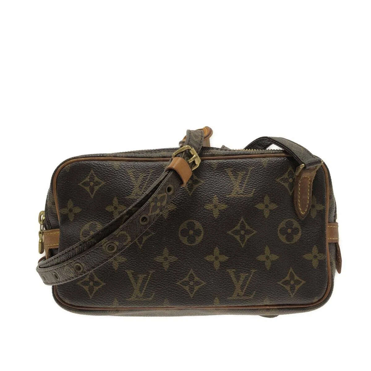 Auth LOUIS VUITTON Pochette Marly Bandouliere M51828 Brown 