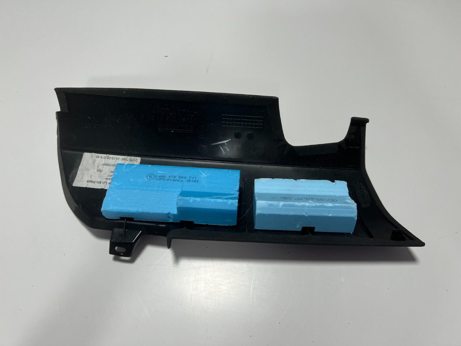 LAMBORGHINI HURACAN DRIVER LEFT SIDE INTERIOR PILLAR PANEL TRIM OEM 4T0867351A