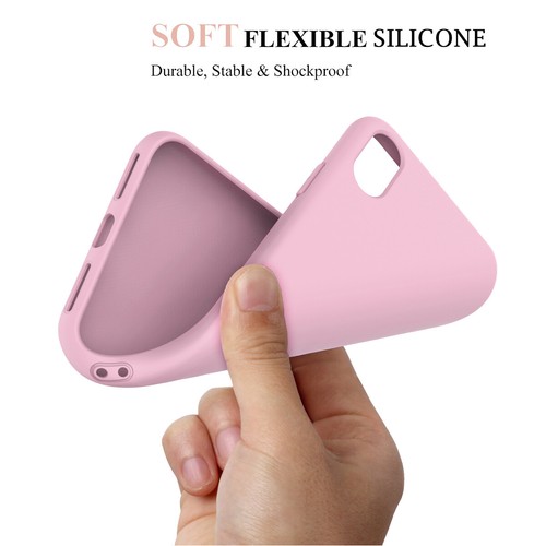 Funda blanda de silicona líquida para iPhone 13 12 11 Pro Max X XS XR SE 8 7 Plus - Imagen 86 de 97