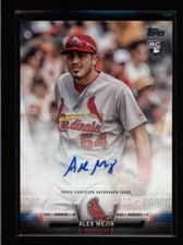 ALEX MEJIA 2018 TOPPS ROOKIE AUTOGRAPH AUTO AN025