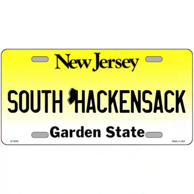 Hackensack Sign South Hackensack New Jersey Metal Sign | eBay