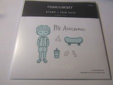 Close To My Heart Stamp  Thin Cuts Buddies Ezra Z3979