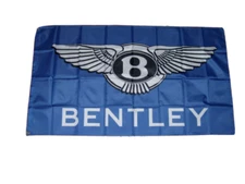 BENTLEY 3'X5' FLAG BANNER FAST CONTINENTAL BENTAYGA MAN CAVE GARAGE SHOP WALL