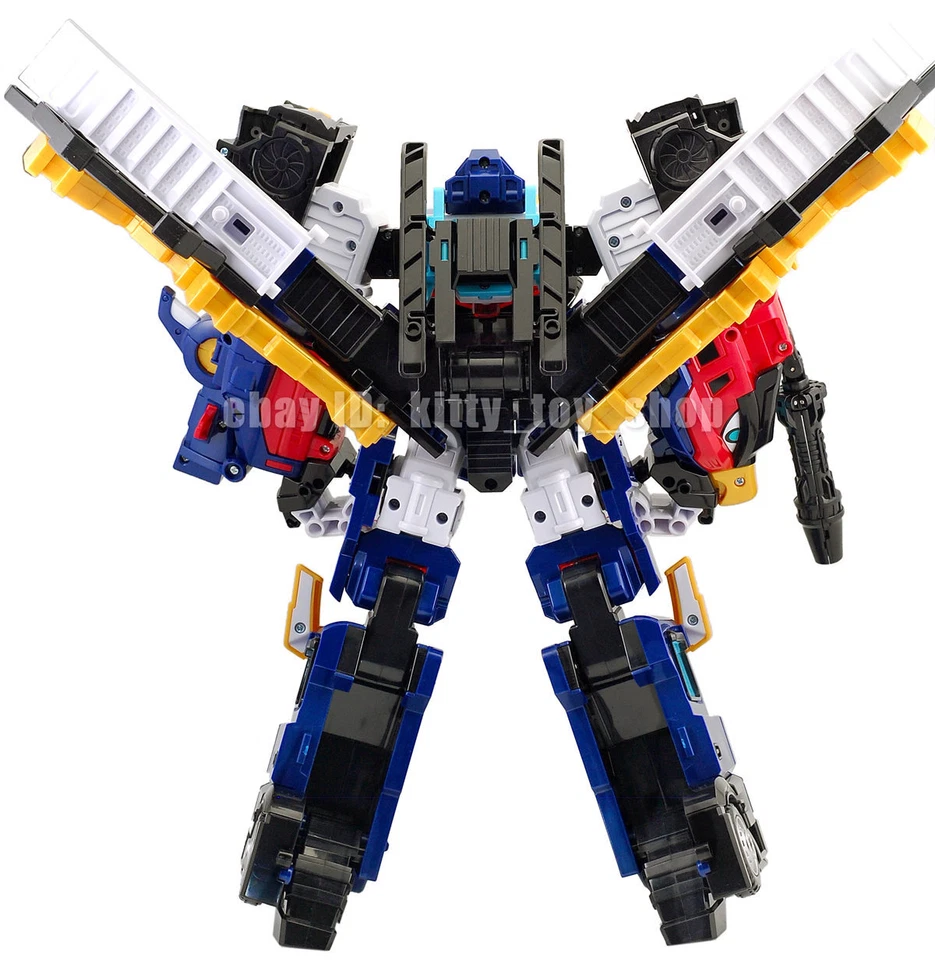 Miniforce Animal Tron Space Police Ranger TRICOP Figure Combiner Robot Toy Volt - Image 4 of 4