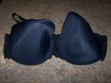 Maidenform Bra 40DD One Fabulous Fit T-Shirt bra 7009 Black lined underwire