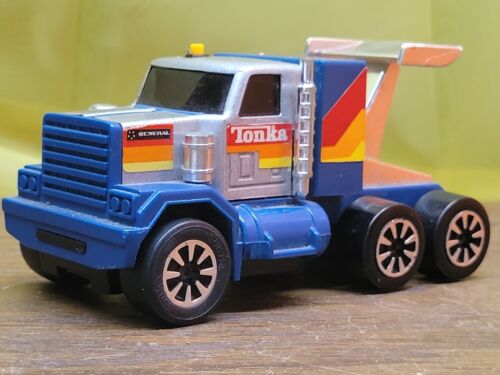 80's Vintage Tonka Clutch Poppers GMC General Friction Semi Truck Cab b15 Sweet - Picture 1 of 17