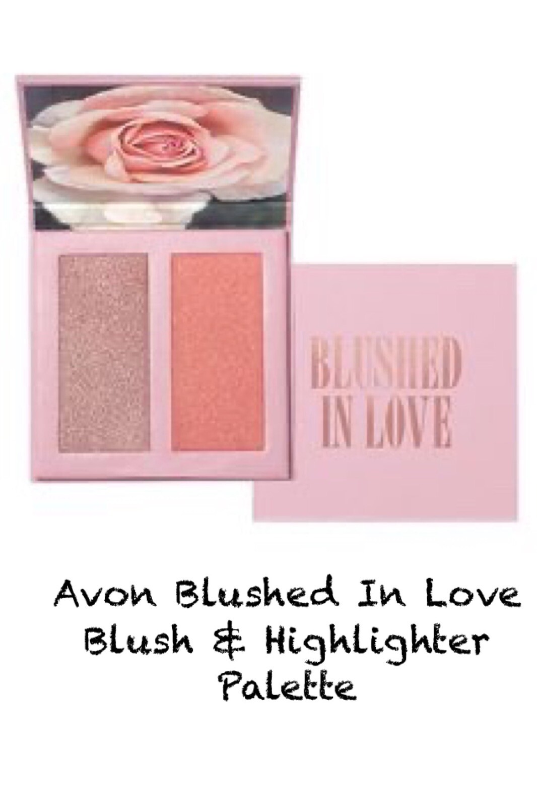 Avon Blushed In Love Blush & Highlighter Palette eBay