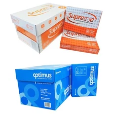 Multipurpose Copy and Print Paper, 8.5 x 11 92 Brt 20lb. 1 Carton / 5,000 Sheets