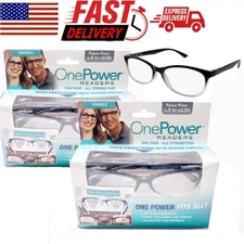 2x Reading Glasses Mens Womens Unisex Readers Eyeglasses Adjustable 0.5-2.5 New