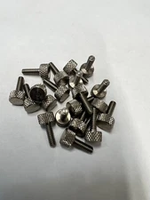 Knurled Thumb Screw Stainless Steel 6-32 Thread 7/16 length - 20 Pieces - 7126